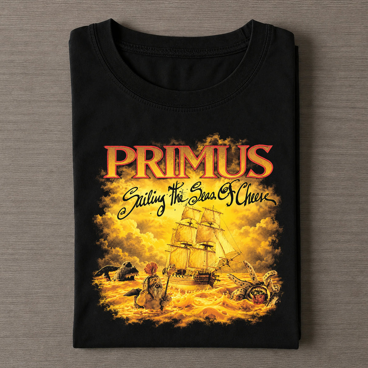 Primus Sailing the Seas of Cheese Tee