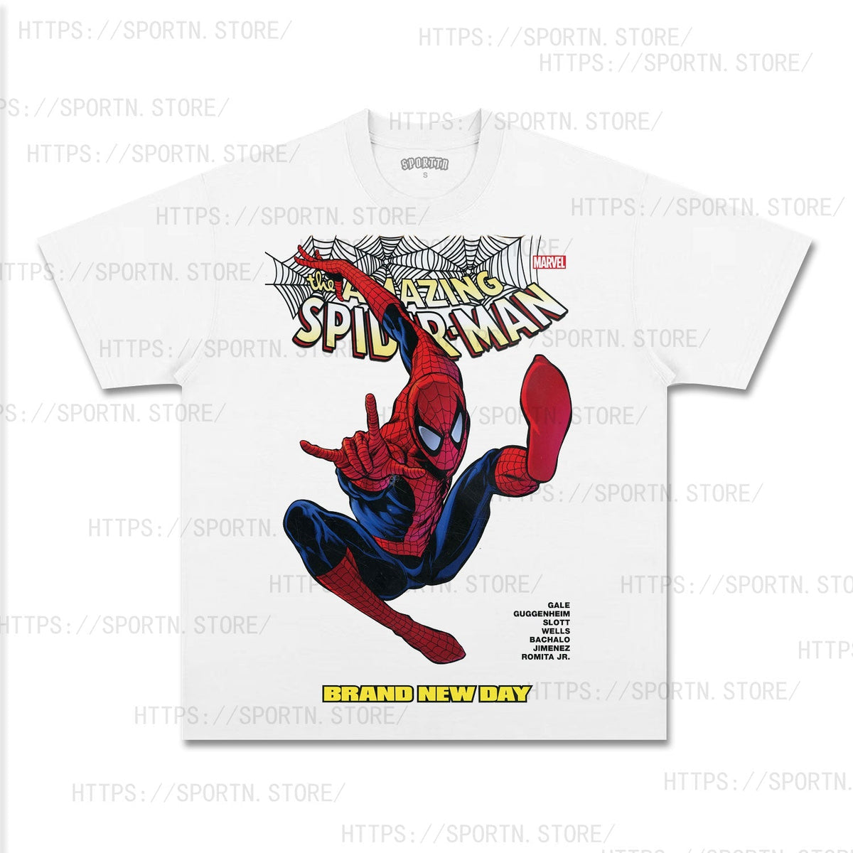 RETRO STREET STYLE & SPIDER TEE
