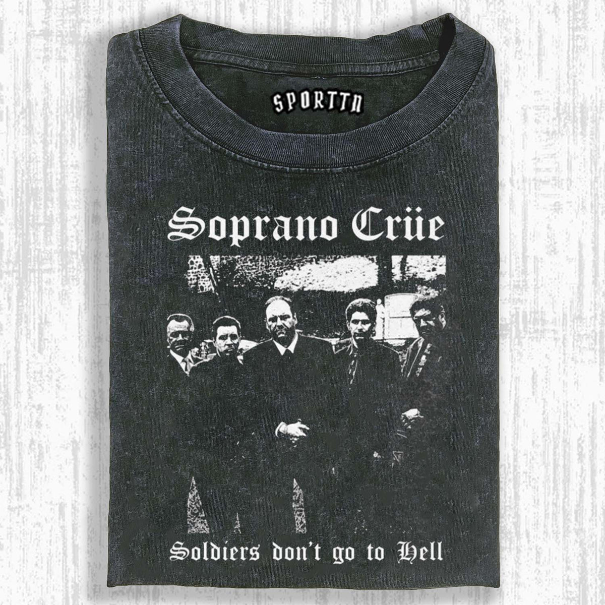 RETRO STYLE SOPRANOS GRAPHIC T-SHIRT