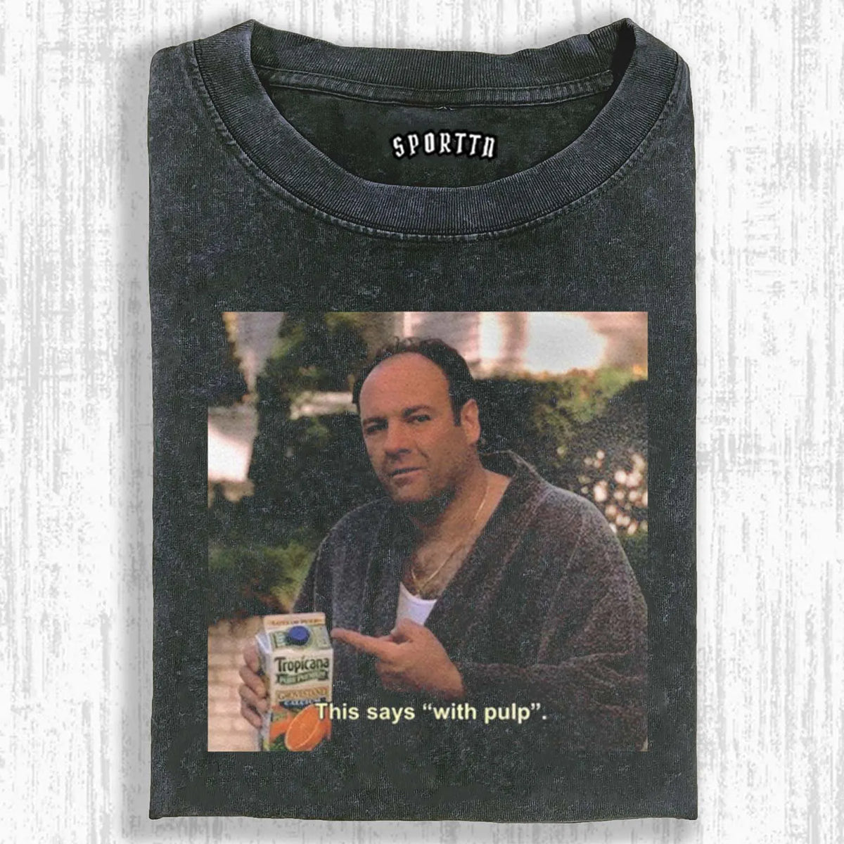 RETRO STYLE SOPRANOS GRAPHIC T-SHIRT