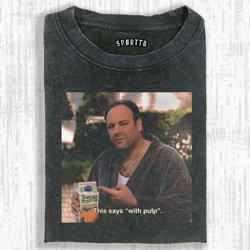 RETRO STYLE SOPRANOS GRAPHIC T-SHIRT