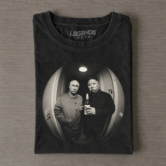 PUTIN AND KIM JONG-UN TEE