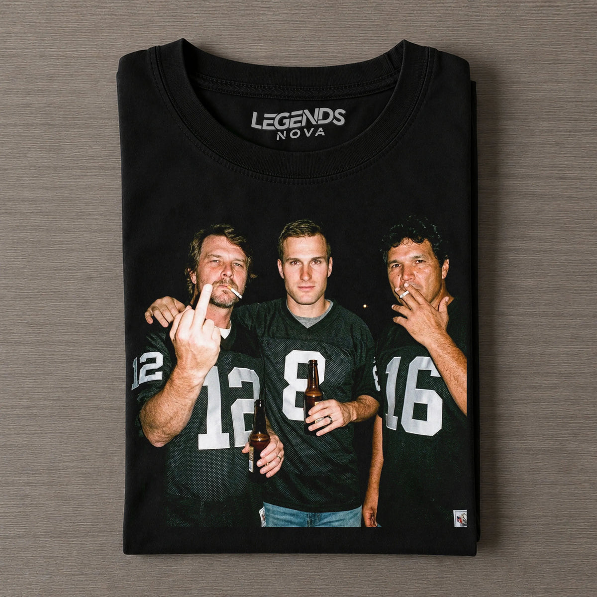 KS12 & KC8 & JP16 Raiders Football Tee