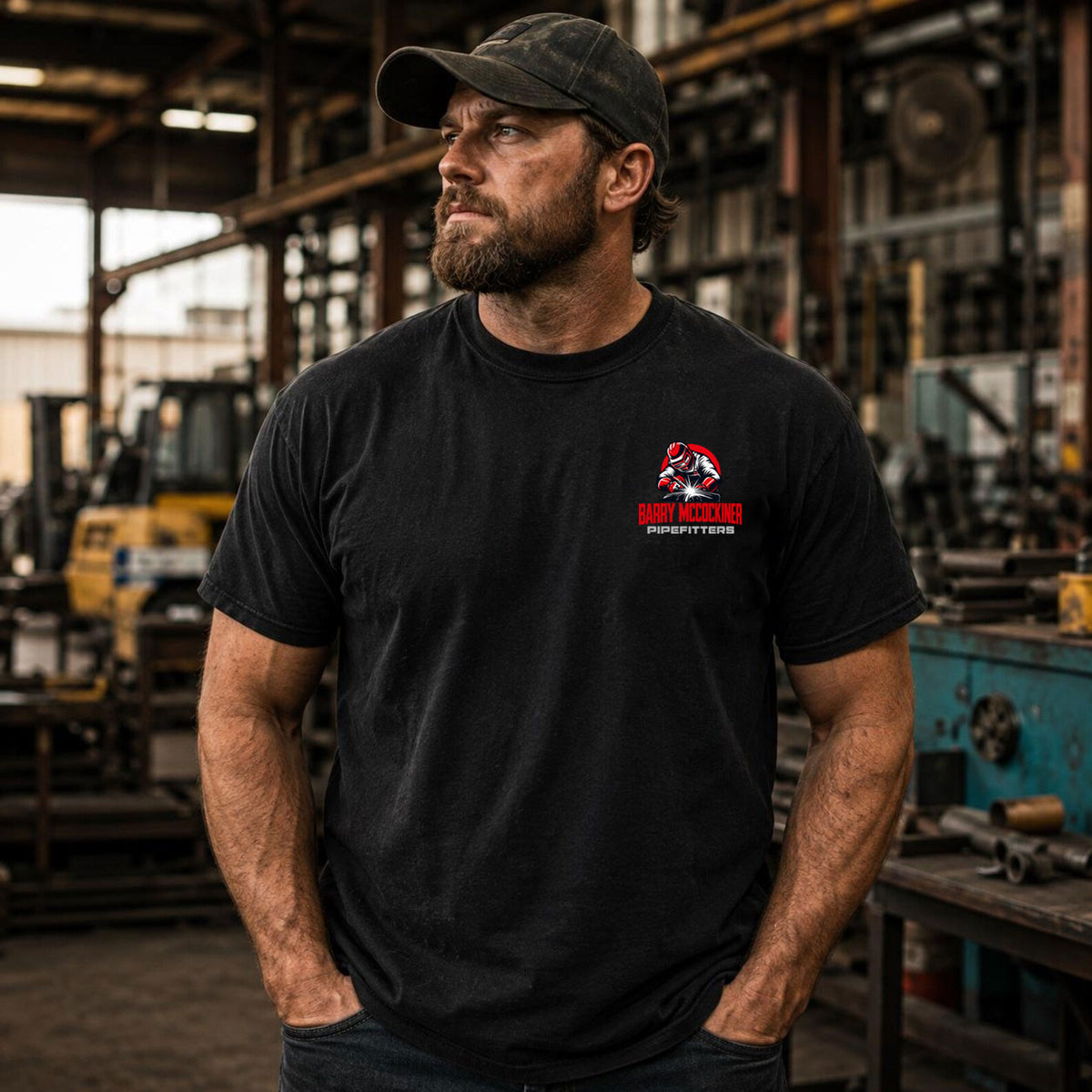 Barry McCockiner Pipefitters – Unisex Cotton Tee