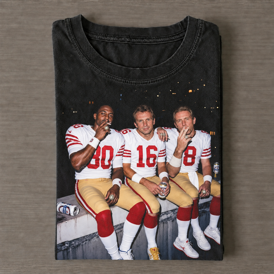 JR80 & JM16 & SY8 49ers Football T-shirt