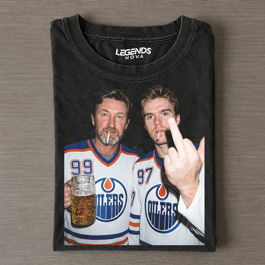 WG99 ＆ CM97 Oilers Hockey Tee
