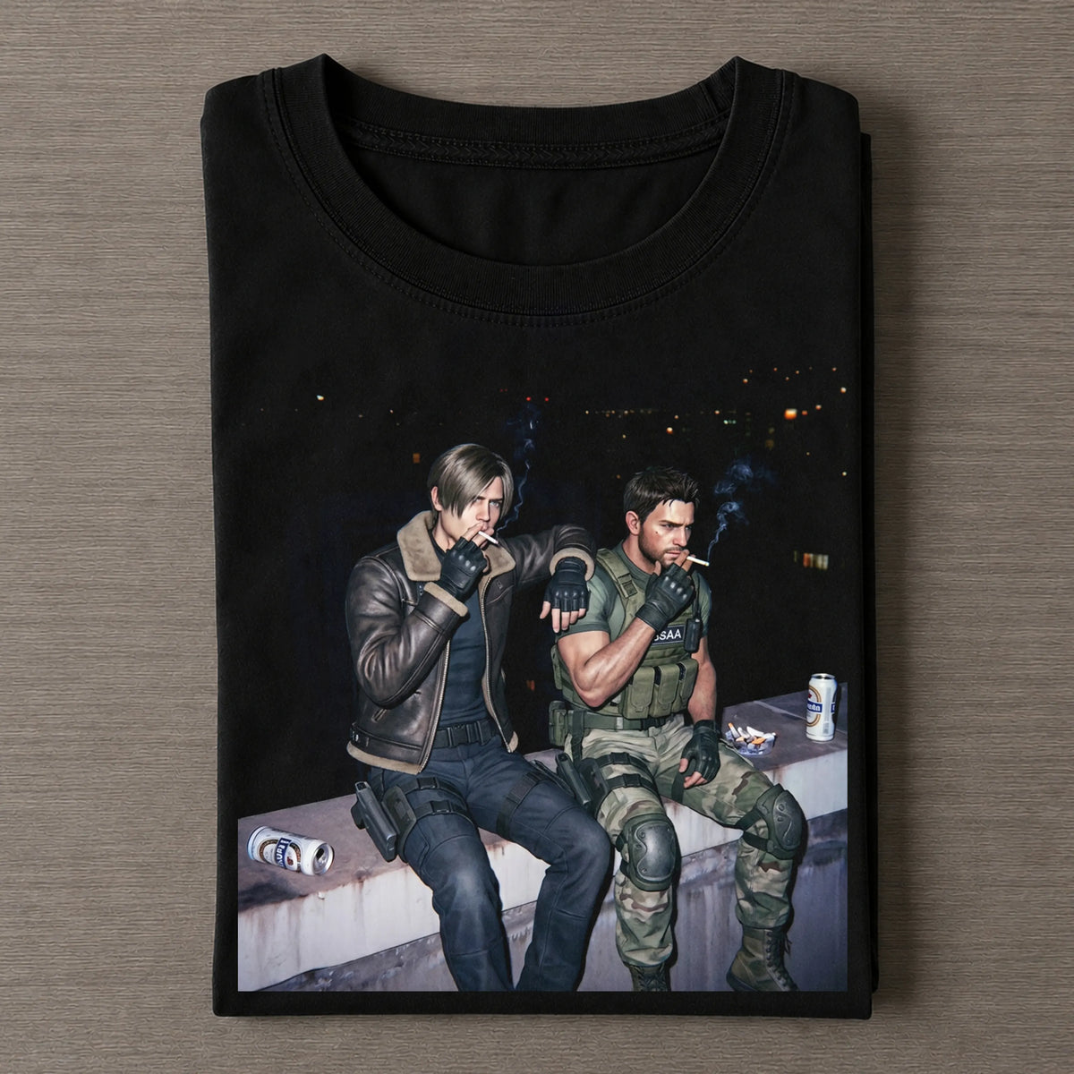 Leon S. Kennedy & Chris Redfield Tee
