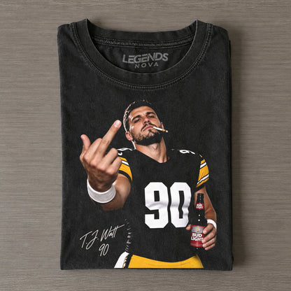 TJ90 Steelers Football T-shirt