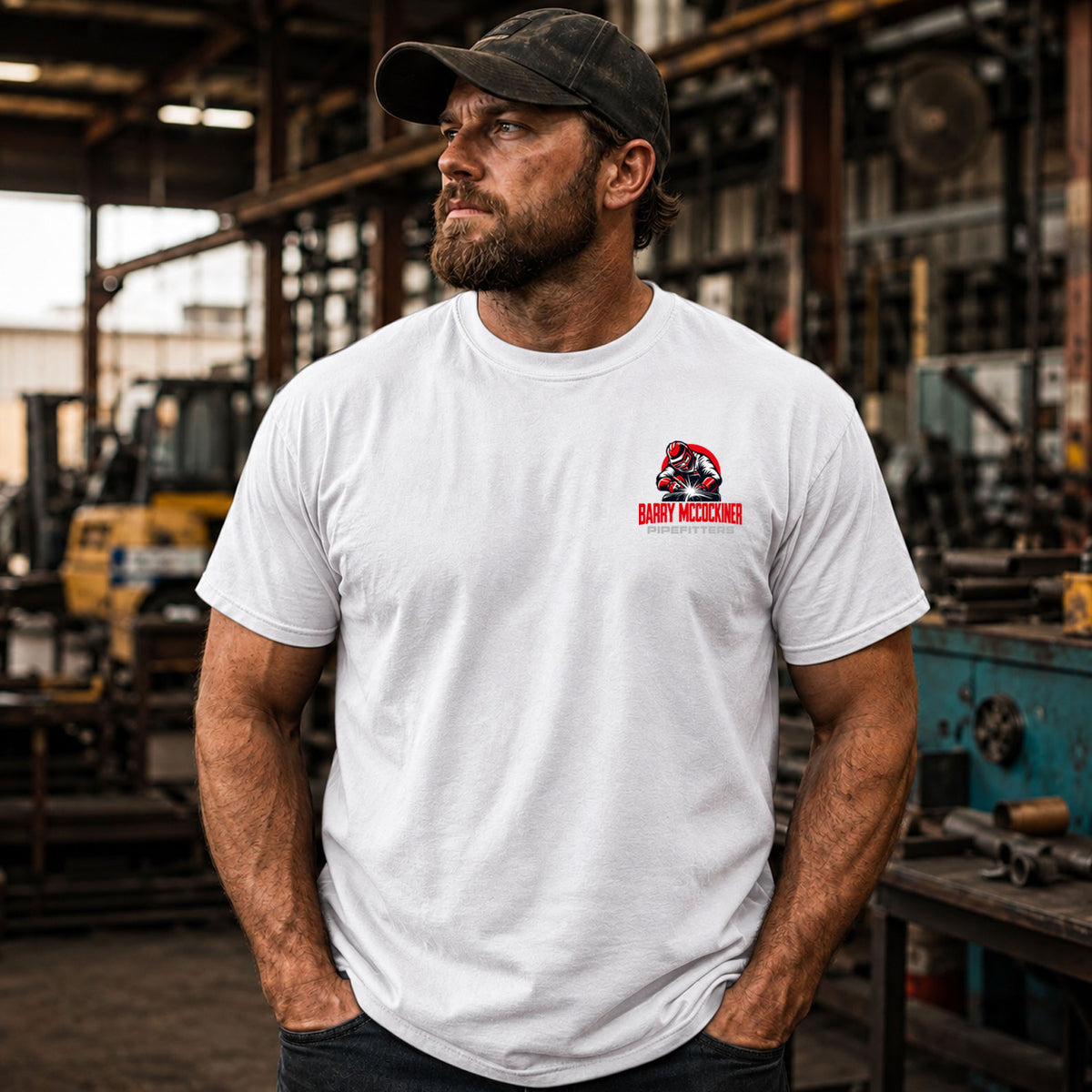 Barry McCockiner Pipefitters – Unisex Cotton Tee