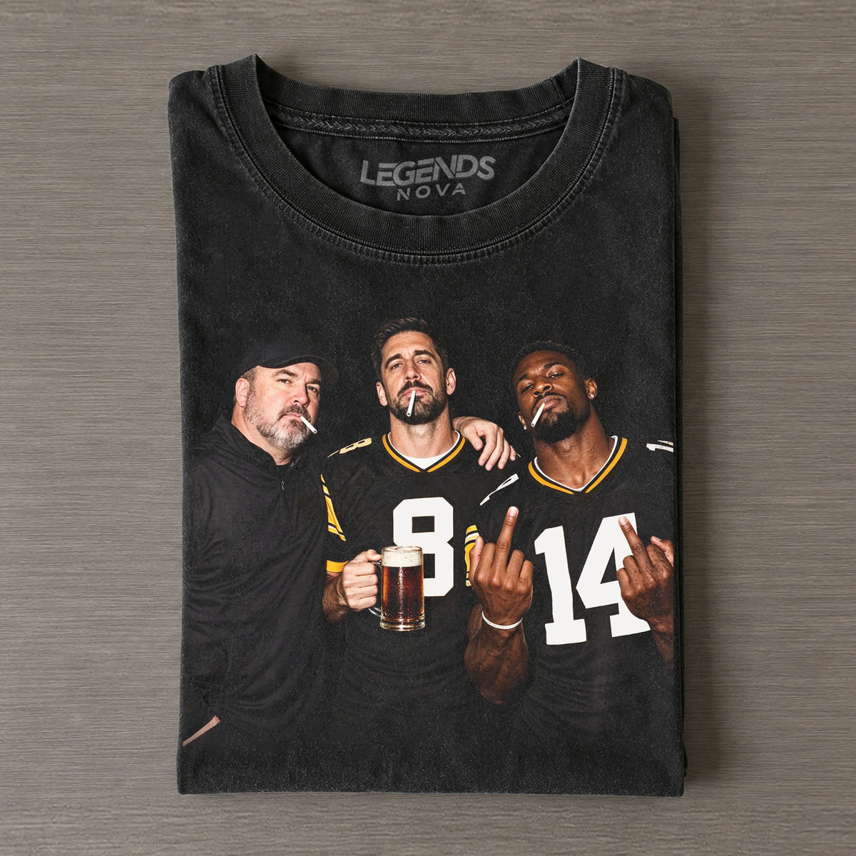 AR8 & MM & DK14 Steelers Football T-shirt