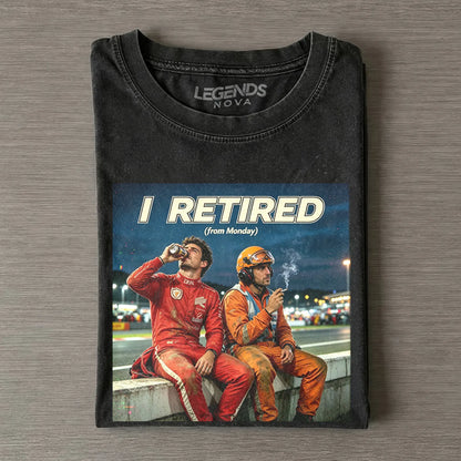 F1 Crash Funny T-shirt