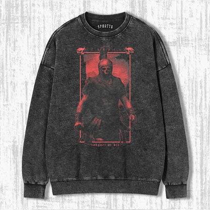 SPARTAN WARRIOR FEARLESS CONQUER OR DIE T-SHIRT
