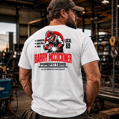Barry McCockiner Pipefitters – Unisex Cotton Tee