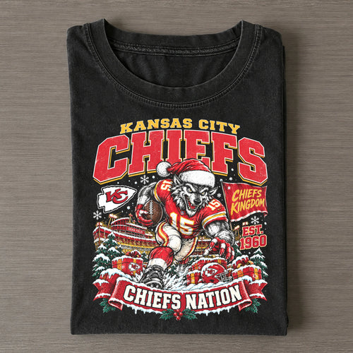 Kansas City Chiefs Christmas Tee