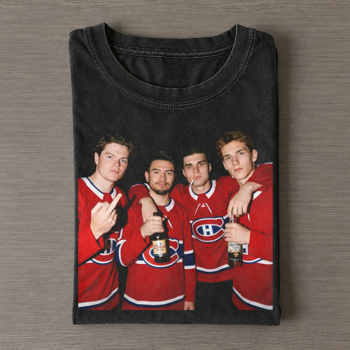 CC13 & NS14 & JS20 & LH48 Canadiens Hockey T-shirt