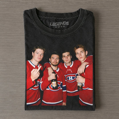 CC13 & NS14 & JS20 & LH48 Canadiens Hockey T-shirt