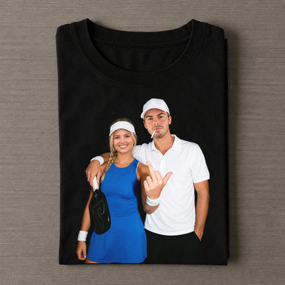 Anna Leigh Waters & Ben Johns Pickleball T-shirt