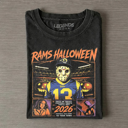 Halloween 2026 Michael Myers Football T-shirt