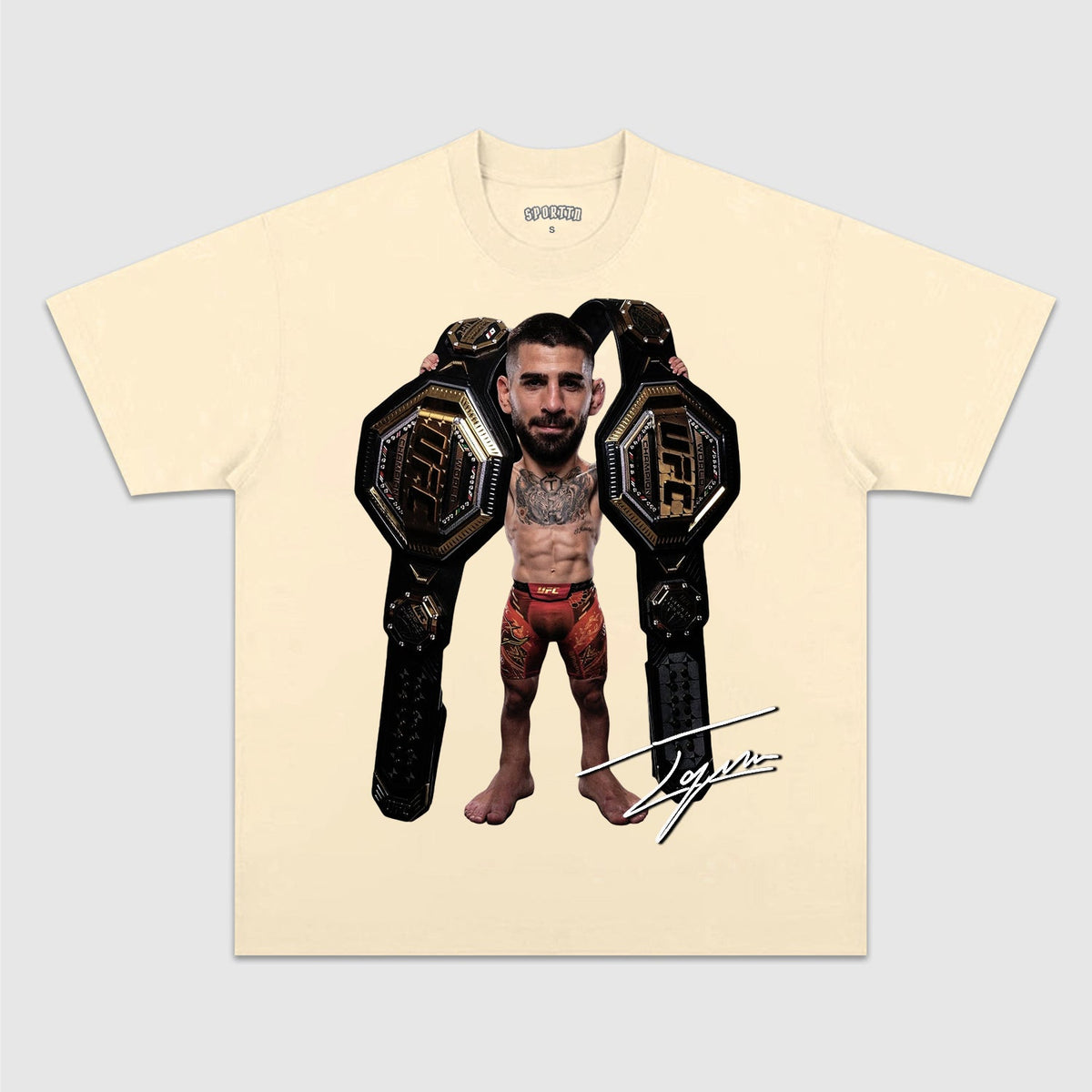Ilia Topuria TEE. 7.7