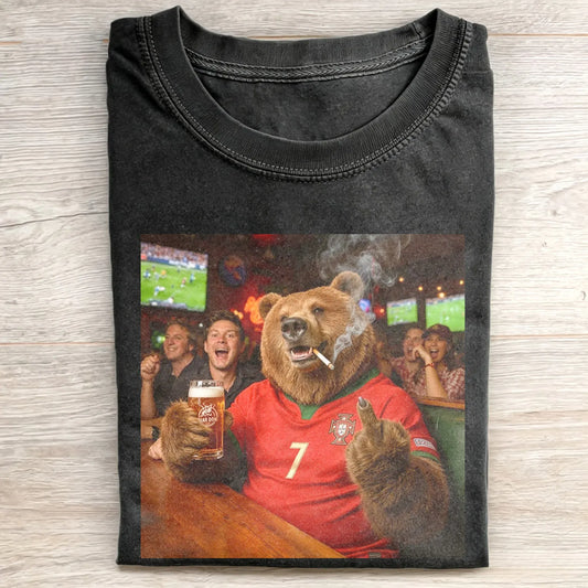 WACKY ANIMAL FOOTBALL FUNNY MEME T-SHIRT