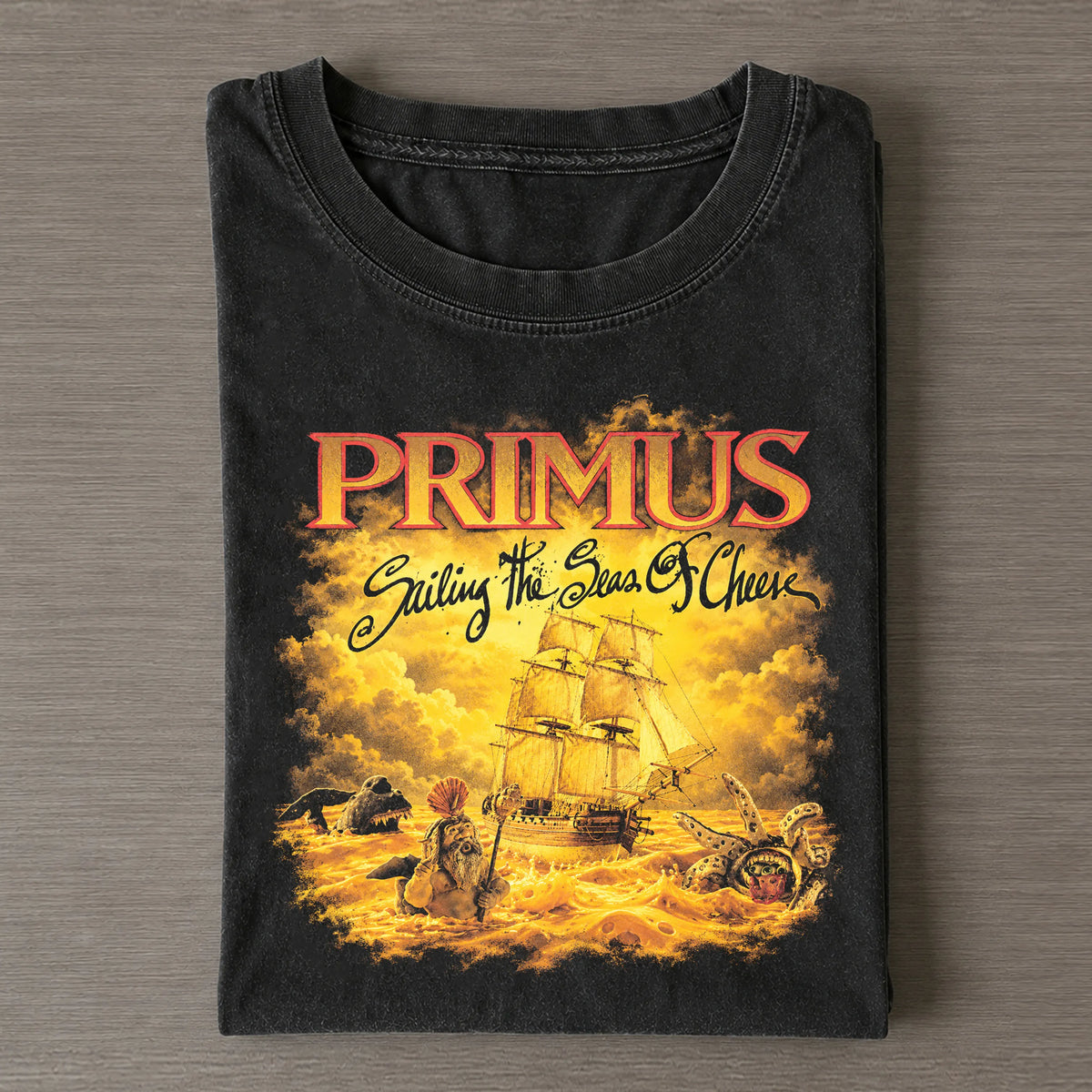Primus Sailing the Seas of Cheese Tee