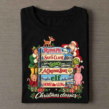 Christmas Movie Classics V2 Tee
