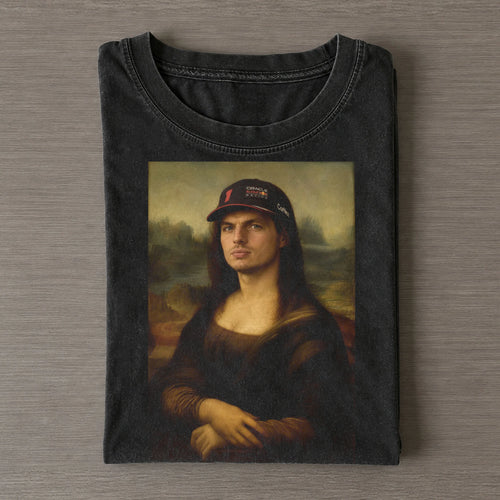 Max Verstappen Mona Lisa Meme Tee