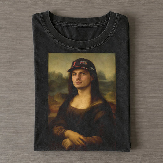 Max Verstappen Mona Lisa Meme Tee
