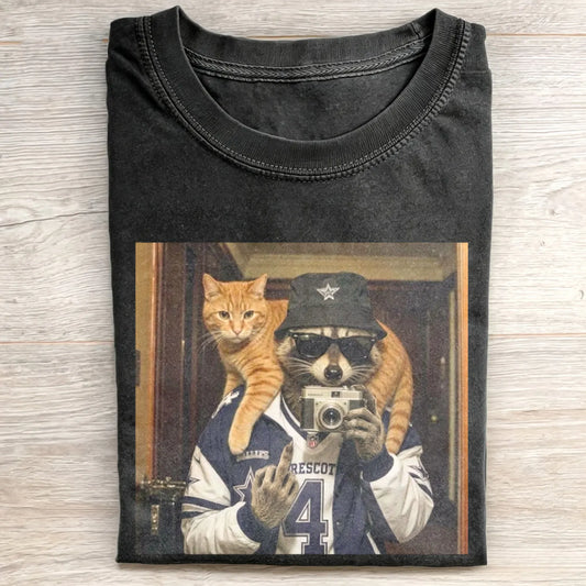 WACKY ANIMAL FOOTBALL FUNNY MEME T-SHIRT