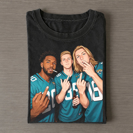 CL39 & AA20 & TL16 Jaguars Football T-shirt