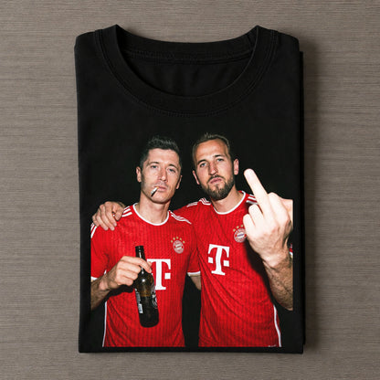 HK & Lewandowski  Bayern Soccer T-shirt