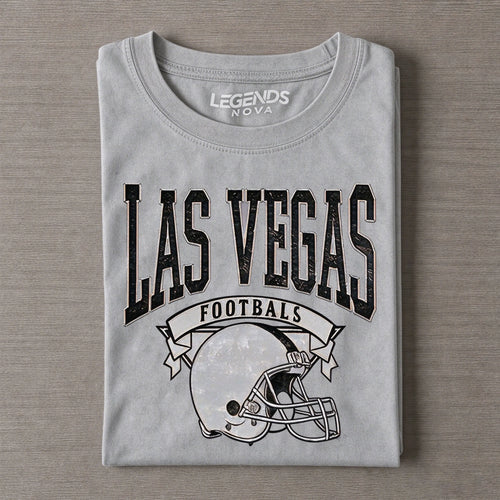 Las Vegas Vintage Football Helmet Tee