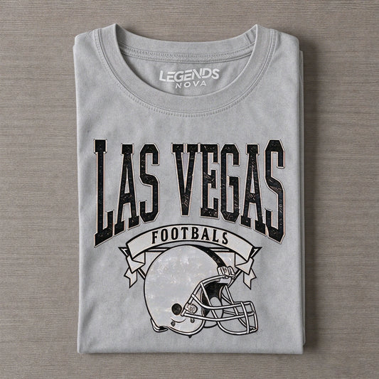 Las Vegas Vintage Football Helmet Tee