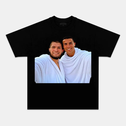 KHABIB & CRISTIANO RONALDO TEE 4.21