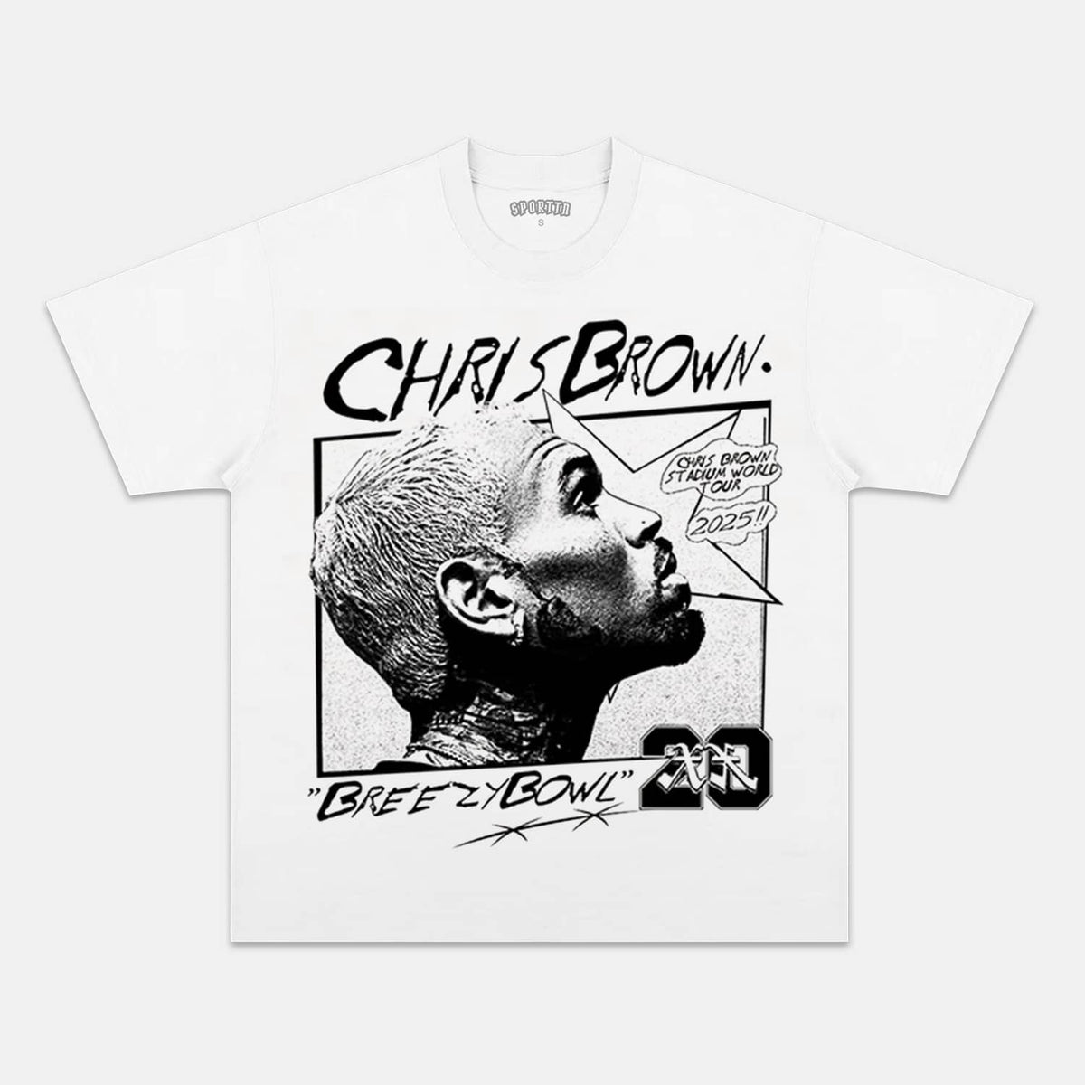 CHRIS BROWN 2025 TEE