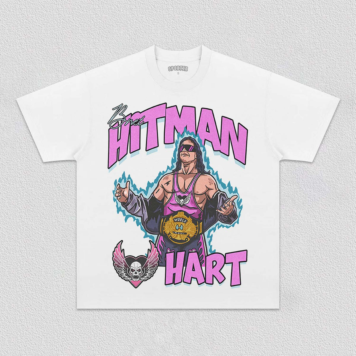 BRET HITMAN HART TEE