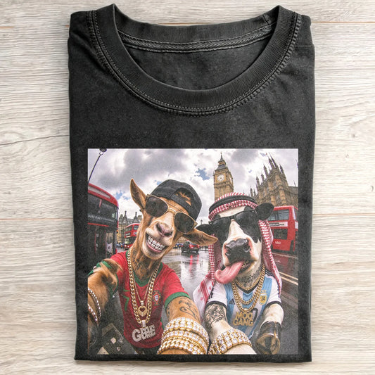 WACKY ANIMAL FOOTBALL FUNNY MEME T-SHIRT