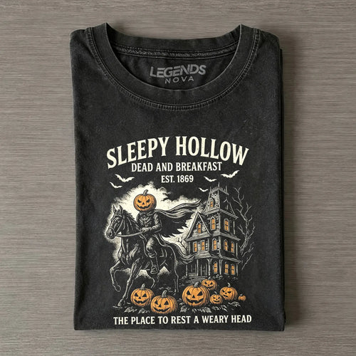 Sleepy Hollow Dead And Breakfast Halloween T-shirt