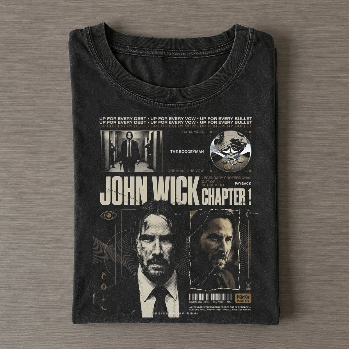 John Wick & Caine Tee