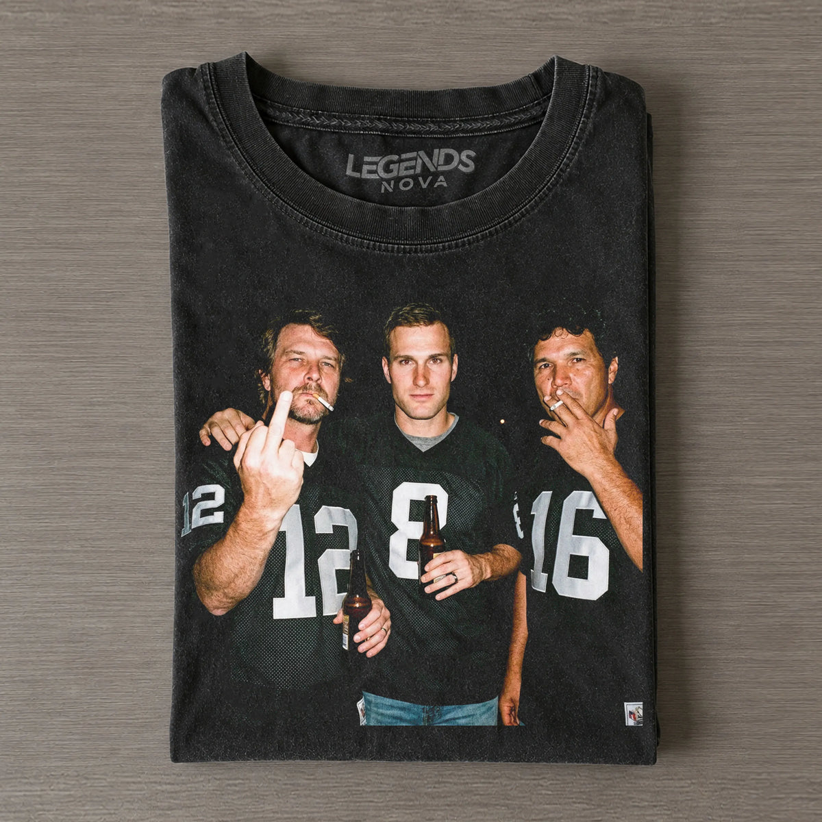 KS12 & KC8 & JP16 Raiders Football Tee