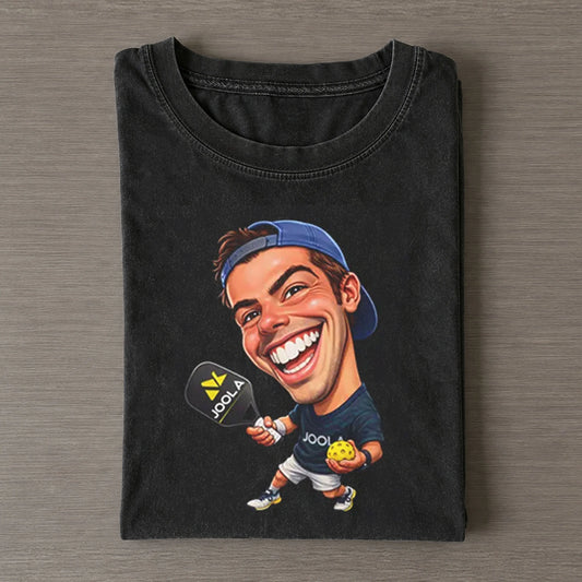 Ben Johns Caricature Pickleball Shirt