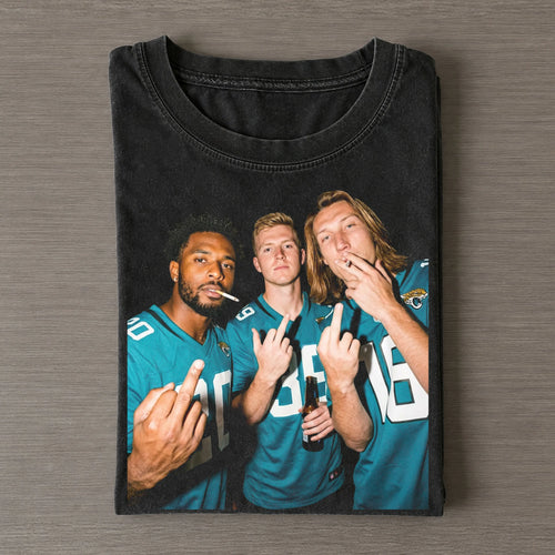 CL39 & AA20 & TL16 Jaguars Football T-shirt