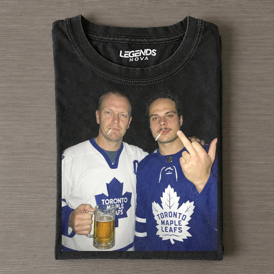 MS13 ＆ AM34 Maple Leafs Hockey Tee