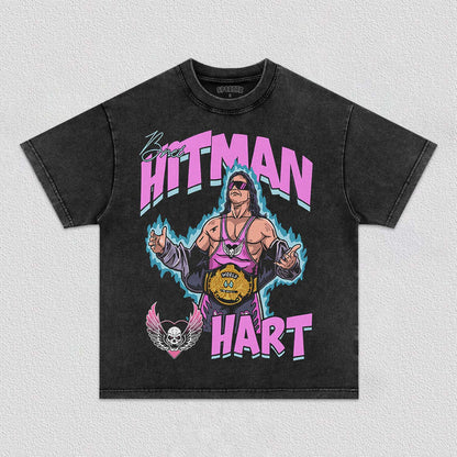 BRET HITMAN HART TEE