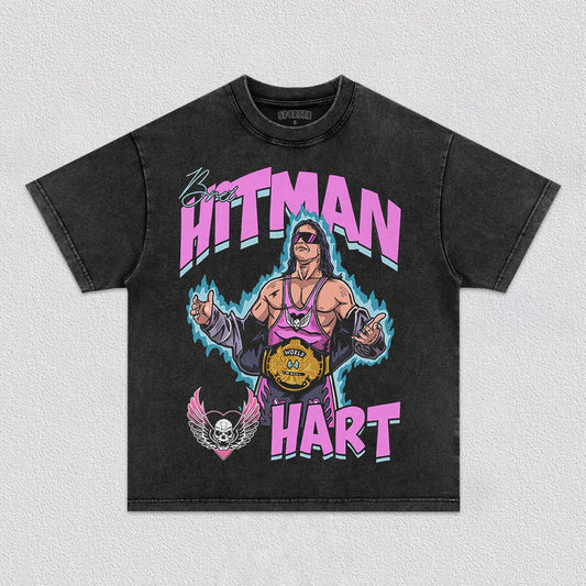 BRET HITMAN HART TEE