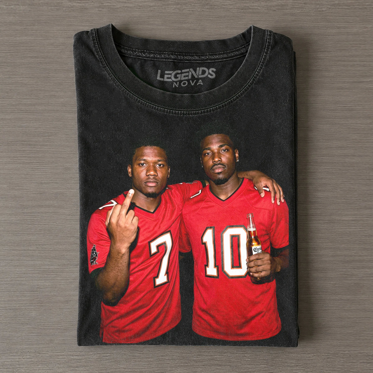 BI7 & JD10 Buccaneers Football T-shirt