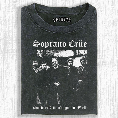 RETRO STYLE SOPRANOS GRAPHIC T-SHIRT