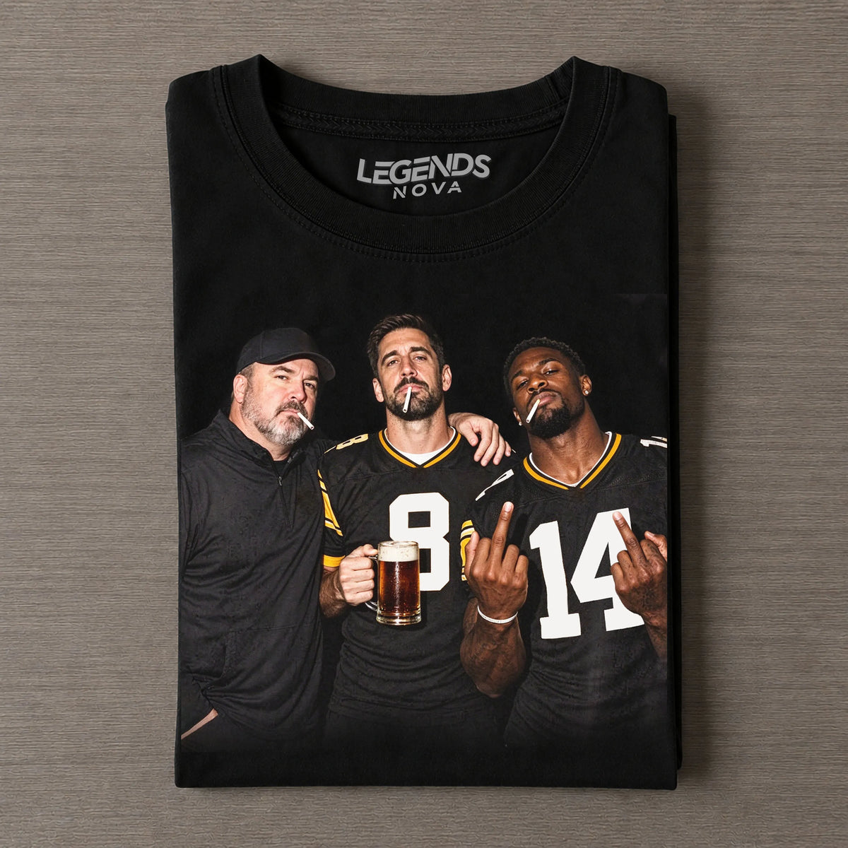 AR8 & MM & DK14 Steelers Football T-shirt